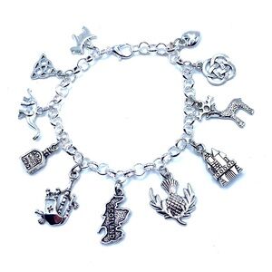 Scotland Charm Bracelet Scottish